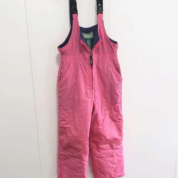 LL Bean Kids Ski Snow Bib - Picture 1 of 11